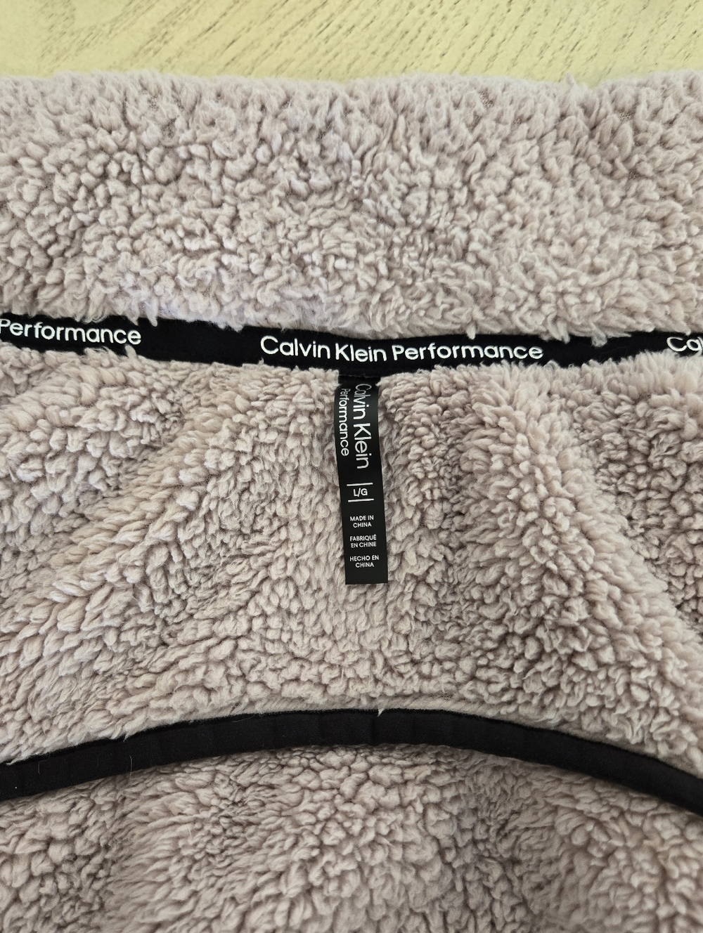 Calvin Klein Performance Sherpa Jacket - Picture 6 of 6